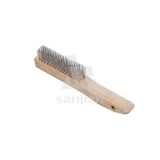 The Newest American Style Steel Wire Brush with Wooden Handle, Brush Wire Brush Brass Wire Brush (SJIE3022)