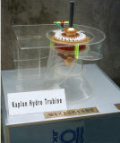 Kaplan Hydro Turbine, 3D Model Industrial, Demonstrational Model, Teaching Utensil
