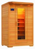 Ruby Full Spectrum Heaters Infrared Sauna Room in Hemlock (XQ-021HD)