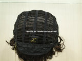 Synthetic Fiber Machine Made Lace Front Wig