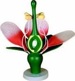 Hight Quality Dicot Flower Peach Flower Model