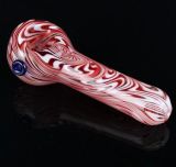 Glass Smoking Pipe Pipes Spoon Inside out Color