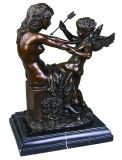 Bronze Cupid Sculpture & Statue (TPY-083)
