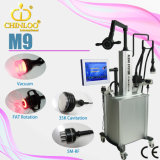 Chinloo Multi-Function Ultrasonic Vacuum Fat Dissolving and Fat Burning Super Body Slimming Equipment with Aleng System (M9)