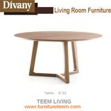 Solid Wood Dining Table Round Table Design