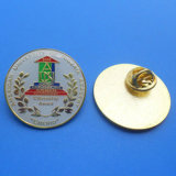 Custom Metal Soft Enamel Badge for Gold