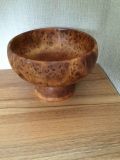 Delicate Beautiful Root Carving Antique Bowl