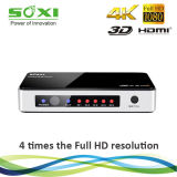 5 Port HDMI Switch with 4k2k 1080P 3D Arc and Cec Supported, Supports HDMI V1.4