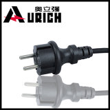 Certificated Power Cord Plug 2pin for Germany and European Countries