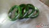 Green Nephrite Jade Bangle Bracelet for Fashion Decoration