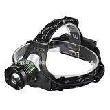 CREE LED Portable Camping Outdoor Light Rechargeable Zoom Headlamp (MK-3372)