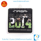 Custom 2014 Atlanta Soccer Association Cmyk Printed Medal (LN-0104)
