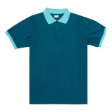 Plain Contrast Color Polo Shirt for Promotion (PS009W)