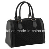 Fashion Ladies' PU Leather Woven Handbag St-2400