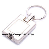Promotion Custom Logo LED Metal Light Key Chain (BK11640)