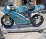 Popular Design Motorcycle Sculpture Painting Granite Monument