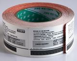 Narrow Self-Adhesive Paper Labels Flexo Prinitng Ink