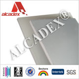 High Glossy Silver Color Exterior Wall Building Aluminum Composite Materials