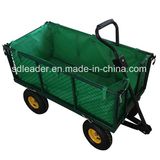 High Quality Steel Meshed Garden Cart with Canvas Bag Tc1840ah-N