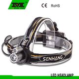 High Quality Aluminum+Plastic LED Head Lamp