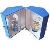 Blue Hexagonal Fashion Perfume Box