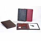 Corporate Executive Meeting Organizer Zippered Note Book