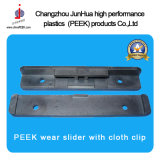 Peek Wear Slider with Cloth Clip for The Textile Machinery Industry