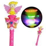 Cartoon Flashing Musical Shake Stick Toy with Angel