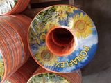 PVC Yellow Fiber Braided High Pressure Spray Hose 8.0mm