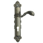 Zinc/Iron Plate Zinc/Alu Handle Mortise Plate Door Lock 99212-180 Ab