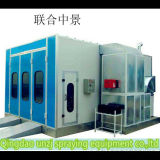 Industrial Motorcycle Paint Powder Booth Spraying Machine