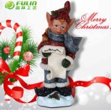 Holiday Decoration Polyresin Christmas Ornament (NF14239-2)