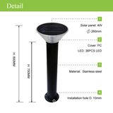 Factory Price Outdoor LED Garden Solar Light