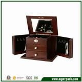 Fashion Special Red Wooden Jewelry Box
