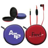 Colorful High Quality Earphone with Pouch Bag (LX-FL01)