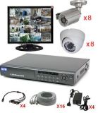 Professional 16CH CCTV Kit System for DIY Installation (ELP-DVR9116T57A-3752)
