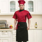 Custom Competitive Price Chef Working Restaurant Uniform with Pocket