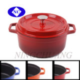 Wholesale Cast Iron Enamel Cookware Casserole Pot