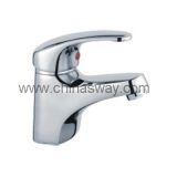 Bathroom Basin Faucet with Brass Body (SW-7702)