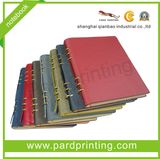 High Quality Business Emboss Moleskin Notebook (QBN-14121)