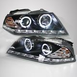 Skoda Octavia LED Angel Eyes Headlamp for Vw