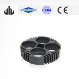 Black Anodized Aluminium Extrusion Aluminum Profile Fabrication for Heatsink