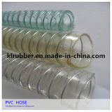 Clear Wire Reinforced PVC Water Suction Hose