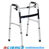 Folding Moveable Walker for Disable Adult Without Wheels Sc-1108