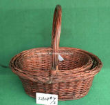 Handle Shopping Basket (22124# S/2)
