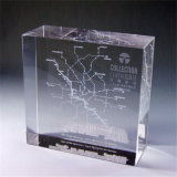Crystal 3D Laser Engrave Image Map for Souvenir