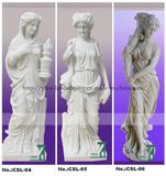 Granite, Marble Carving Sculpture. Character Figure Statues (YKCSL-02)