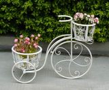 Hot Sell Bicycle Metal Iron Planter Stand Andgarden Wedding Decoration