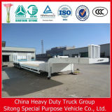 60 Tons Cargo Truck Lowbed Semi Trailer