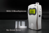 Digital Alcohol Tester with Mouthpieces and Memory Records Dyt At570